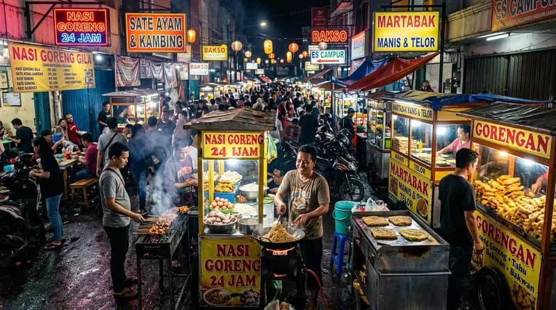 Street Food Jakarta: 30+ Jajanan Kaki Lima Legendaris yang Wajib Dicoba