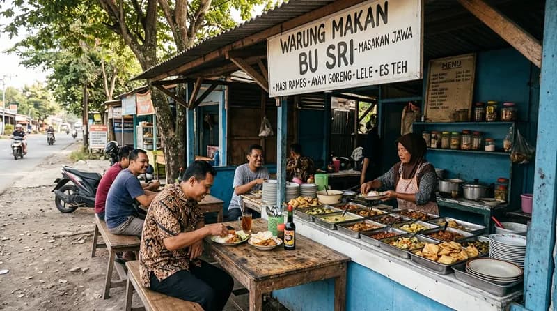 Warung Makan Terdekat: Surga Kuliner Murah Meriah Indonesia