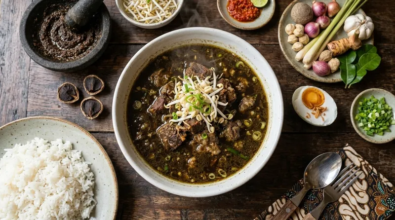 Rawon Surabaya, salah satu makanan tradisional Indonesia yang paling legendaris